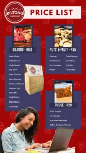 Biltong Warriors (Sandton Menu) - Image download